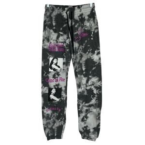 Official Selena Merchandise tie dye sweatpants women's size Small 90s Y2K